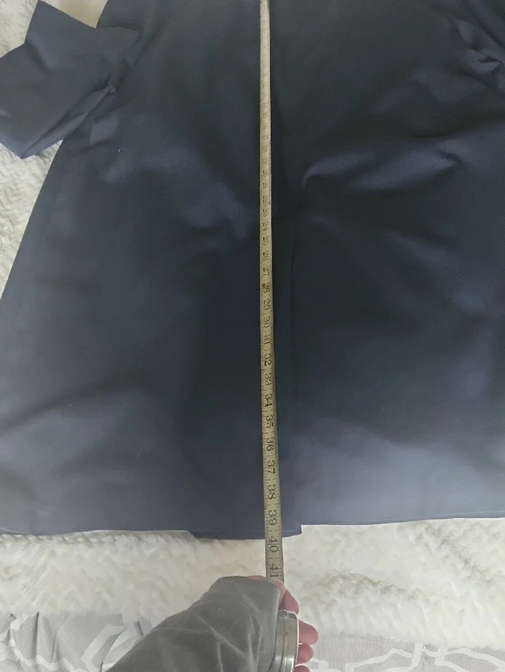 Willerby Vintage Men's Navy Long Overcoat Regent Street London